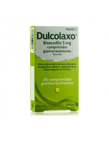 Dulcolaxo Bisacodilo 5 mg comprimidos gastrorresistentes Bisacodilo