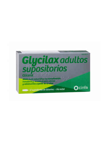 Glycilax Adultos Supositorios Glicerol