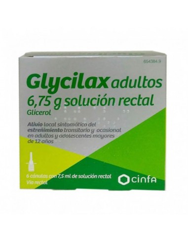 Glycilax adultos 6,75 g solución rectal Glicerol