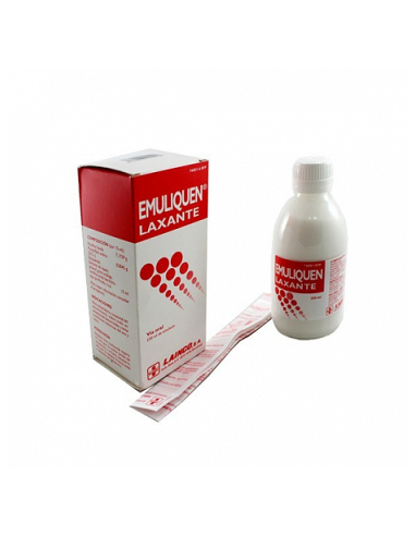 Emuliquen Laxante 478,26 mg/ml + 0,3 mg/ml emulsión oral  Parafina líquida/Picosulfato de sodio