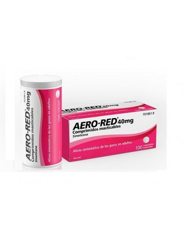 Aero-red 40 mg comprimidos masticables Simeticona