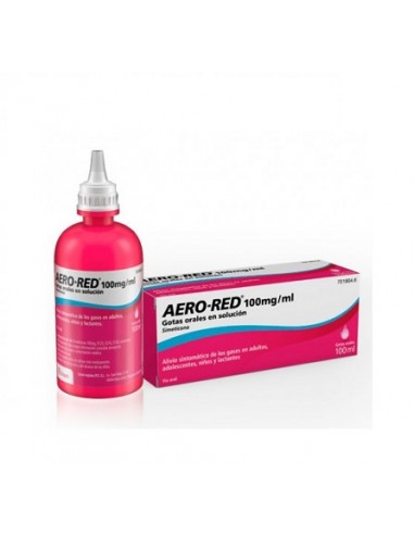 Aero-red 100 mg/ml gotas orales en solución Simeticona