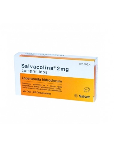 Salvacolina 2 mg comprimidos Loperamida hidrocloruro