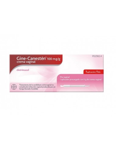 Gine-Canestén 100 mg/g crema vaginal Clotrimazol