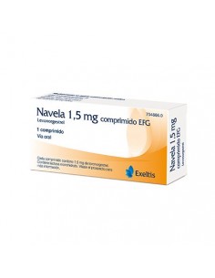 Navela 1,5 mg comprimido EFG
