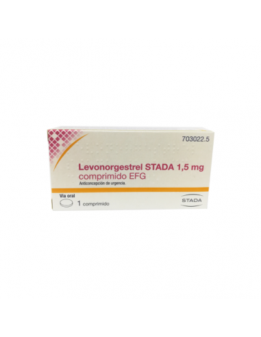 Levonorgestrel Stada 1,5 mg comprimido EFG