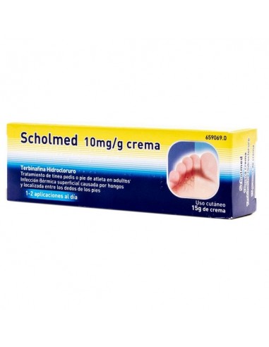 Scholmed 10 mg/g Crema Terbinafina hidrocloruro