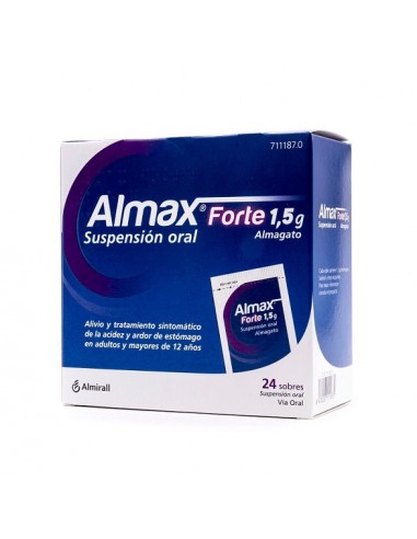 Almax Forte 1,5 g Suspensión oral Almagato