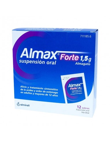 Almax Forte 1,5 g Suspensión oral  Almagato