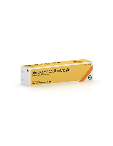 Diclokern 11,6 mg/g gel Diclofenaco dietilamina 60 g