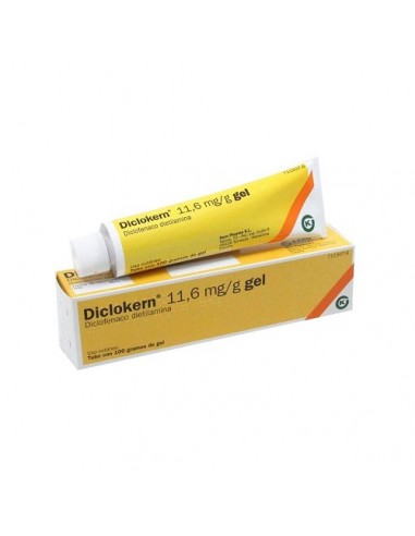 Diclokern 11,6 mg/g gel Diclofenaco dietilamina 100 g