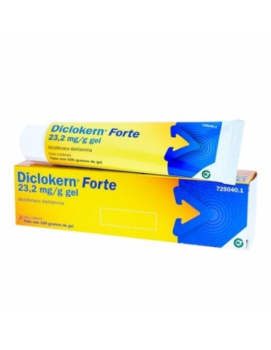 Diclokern Forte 23,2 mg/g gel Diclofenaco Dietilamina 100 g