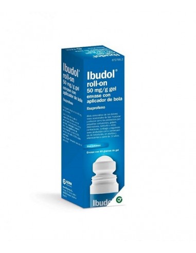 Ibudol roll-on 50 mg/g gel