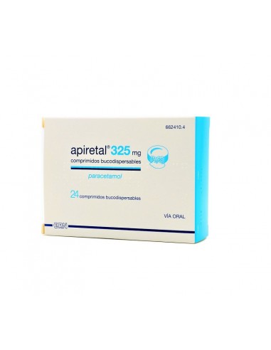 Apiretal 325 mg 24 Comprimidos Bucodispersables