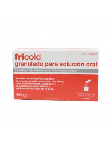 FRICOLD granulado para solución oral
