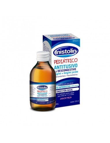 Inistolin Pediátrico Tos y Congestión 2 mg/ml + 6 mg/ml jarabe