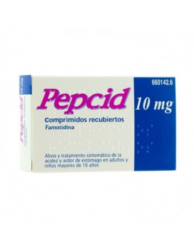 Pepcid 10 mg comprimidos recubiertos
