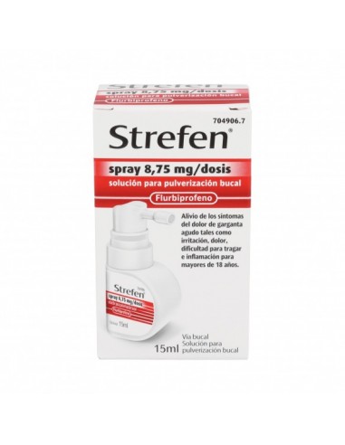Strefen 8,75 mg solución spray sabor menta