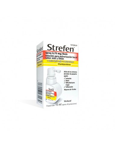 Strefen 8,75 mg solución spray sabor miel y limon