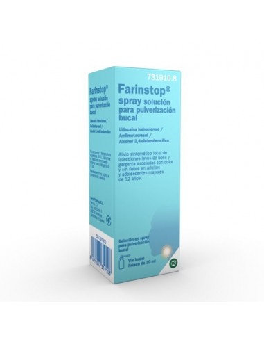 Farinstop spray solución para la pulverización bucal
