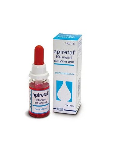 Apiretal 100 mg/ml solución oral Paracetamol