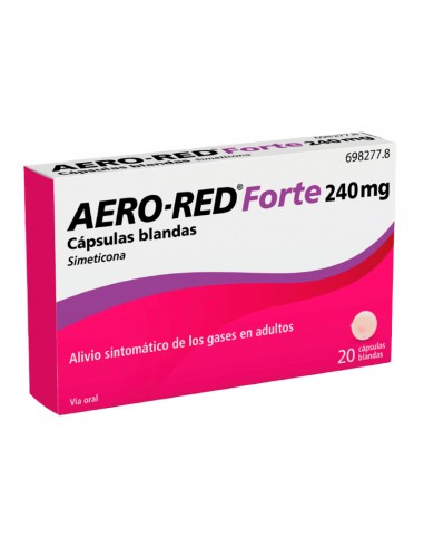 AERO-RED FORTE 240 mg cápsulas blandas Simeticona
