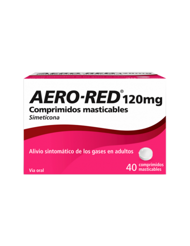 Aero-red 120 mg comprimidos masticables Simeticona