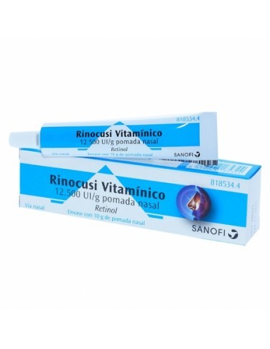 Rinocusi Vitamínico 12.500 UI/g pomada nasal