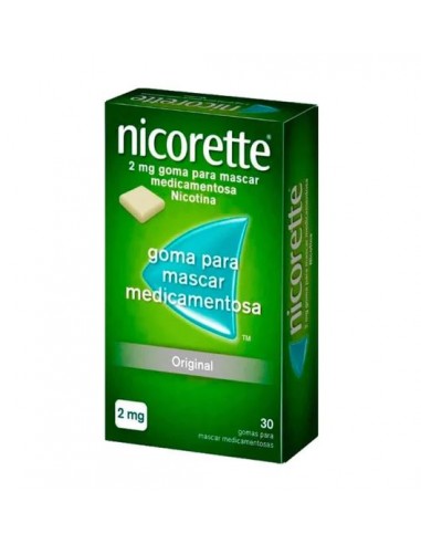 Nicorette 2 mg chicles medicamentosos Nicotina