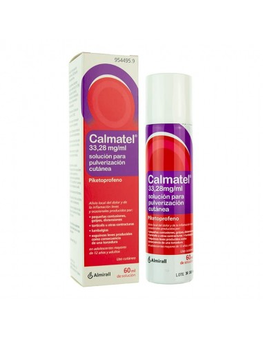 Calmatel 33,28 mg/ml Solución para pulverización cutánea