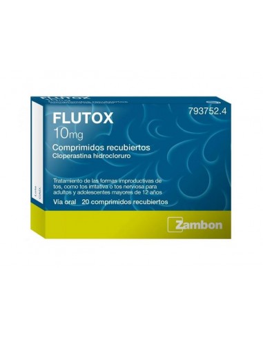 Flutox 10 mg comprimidos recubiertos