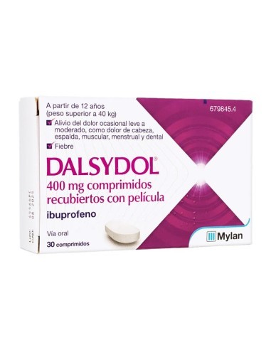 Dalsydol 400 mg comprimidos recubiertos con película ibuprofeno