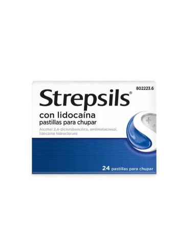 Strepsils con lidocaína pastillas para chupar