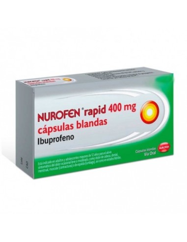 Nurofen rapid 400 mg 20 comprimidos Ibuprofeno