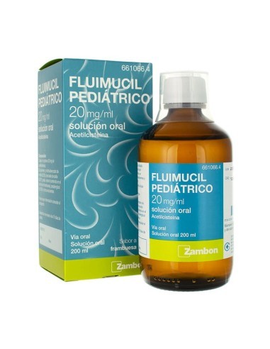 Fluimucil pediátrico 20 mg/ml solución oral Acetilcisteína