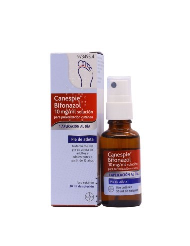 Canespie Bifonazol 10 mg/ml solución para pulverización cutánea