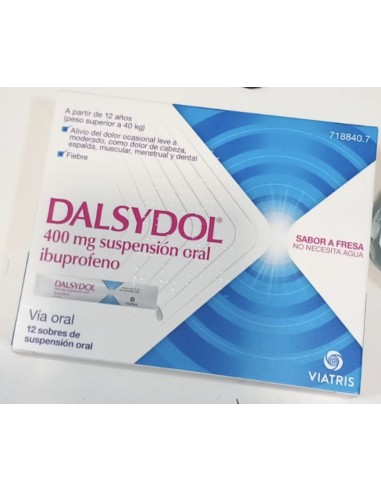 Dalsydol 400 mg suspensión oral  ibuprofeno