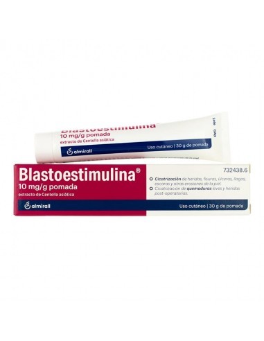 Blastoestimulina 10 mg/g pomada extracto de Centella asiática