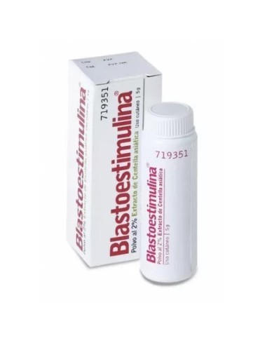 Blastoestimulina 20 mg/g polvo cutáneo extracto de Centella asiática