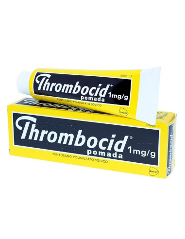 Thrombocid 1 mg/g pomada Pentosano polisulfato sódico