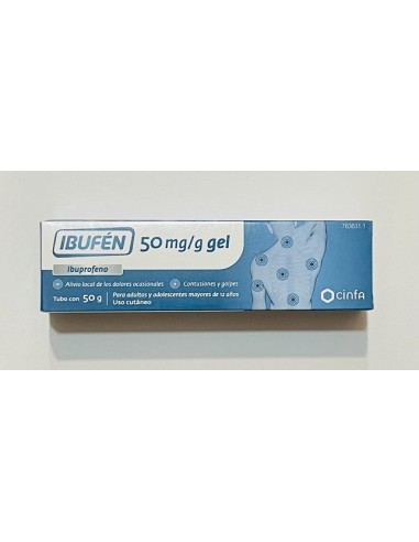Ibufén 50 mg/g gel