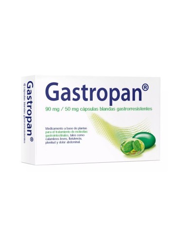 copy of Gastropan 90 mg / 50 mg 42 cápsulas blandas gastrorresistentes