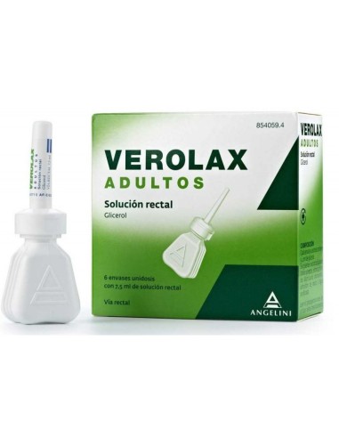 VEROLAX ADULTOS SOLUCIÓN RECTAL Glicerol