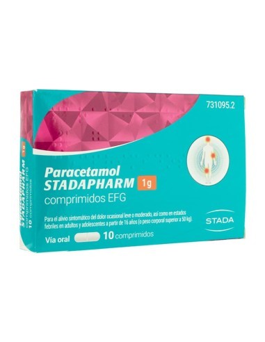 Paracetamol Stadapharm 1 g comprimidos