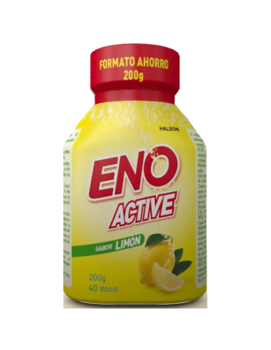 Sal de fruta ENO polvo efervescente limón Hidrogenocarbonato de sodio, ácido cítrico anhidro, carbonato de sodio anhidro