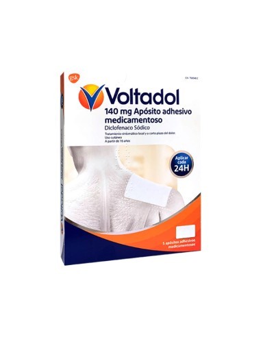 Voltadol 140 mg apósito adhesivo medicamentoso diclofenaco