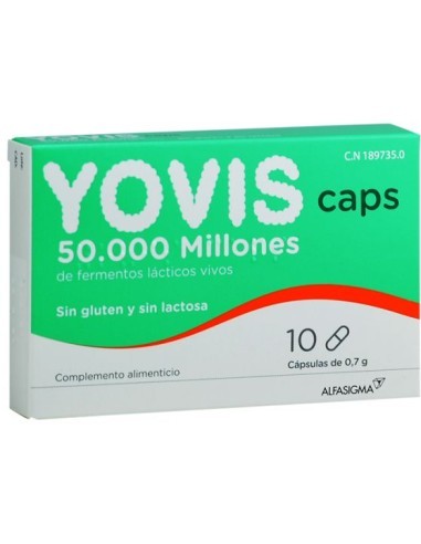 Yovis Caps 50.000 Millones 10 Cápsulas