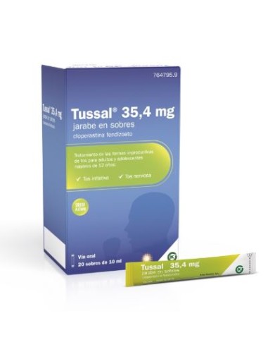 Kern Pharma Tussal Jarabe En Sobres 35,4 mg