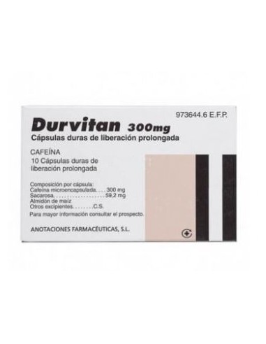 Durvitan 300 mg Cápsulas de Liberación Prolongada