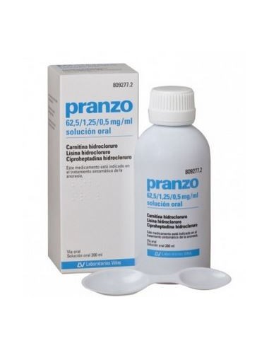 Pranzo Solución Oral 200 ml